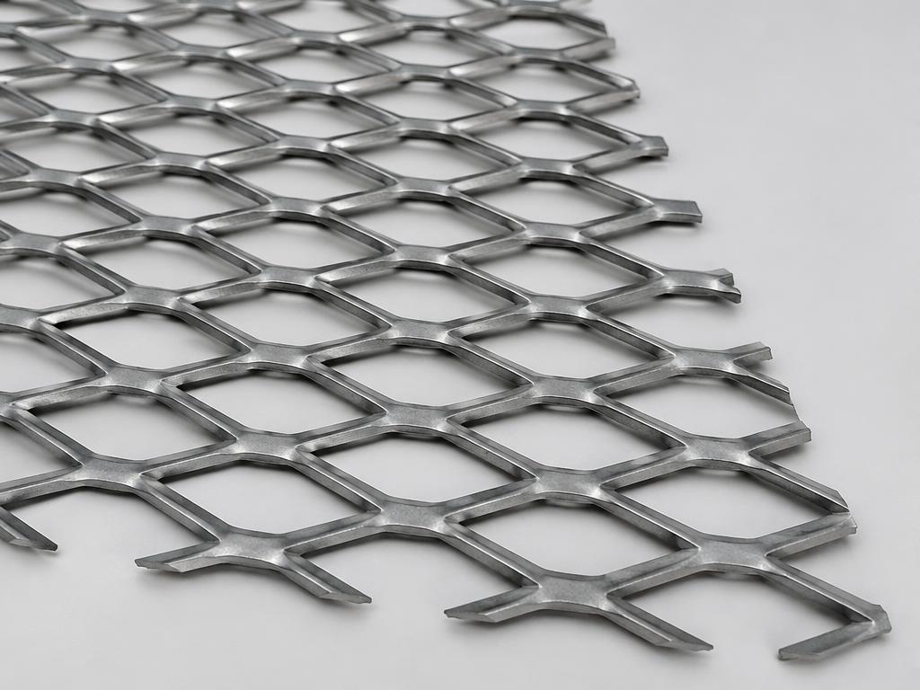 Flattened Expanded Metal