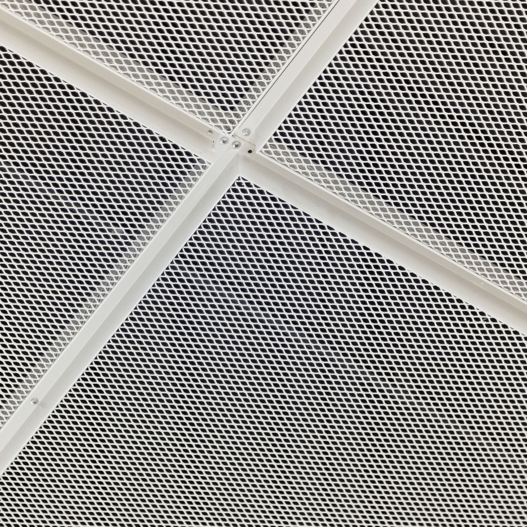 Ceiling & Curtain Wall Panels — mesh detail 2