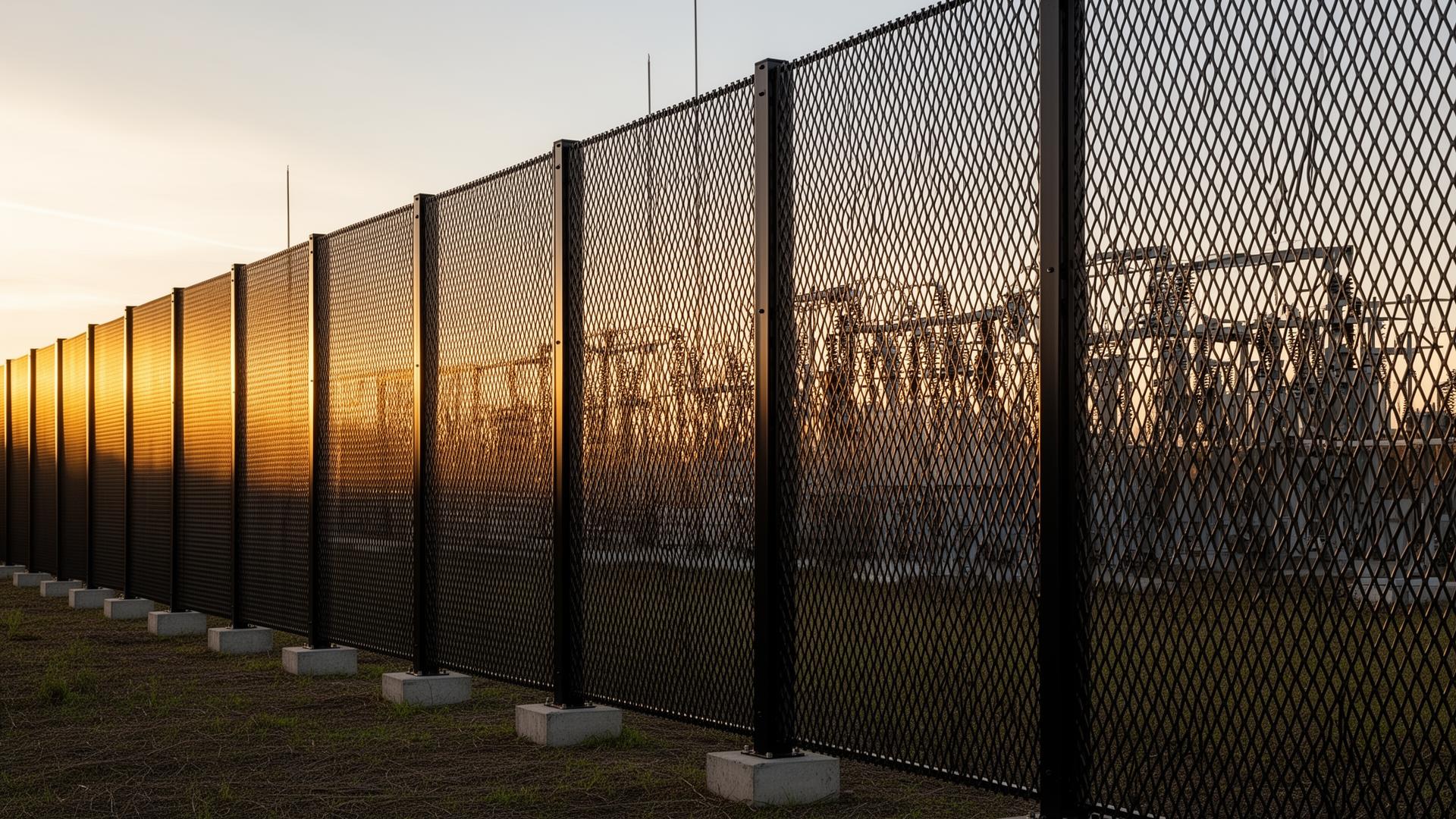 Perimeter & Anti-Climb Fencing Mesh — mesh detail 2